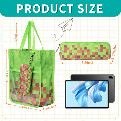 Kids School Tote Bag with Pencil Case – Carry Learning in Style