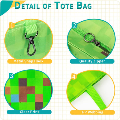 Kids School Tote Bag with Pencil Case – Carry Learning in Style